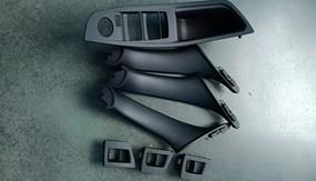 KAPI KOL TUTAMAK SETİ 7 PARÇA DÜZ AYNA SİYAH BMW 5 SERİSİ F10-F18 - GKL - OEM 51417225873