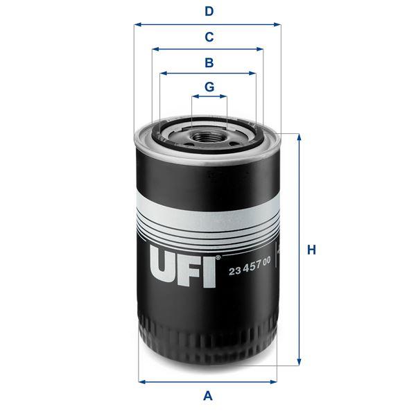 YAĞ FİLTRESİ DUCATO II 02>06 BOXER II 02>06 JUMPER II 02>06 DAILY 02>06 2.3 JTD 2.8 JTD - UFI - OEM 1606267480