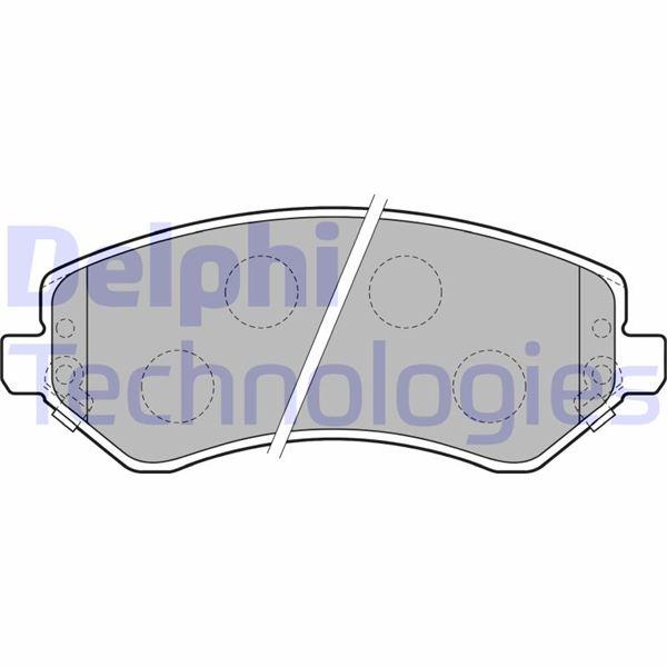 ÖN BALATA CHRYSLER VOYAGER III 2.4 (2002-2008) 2.5 - DELPHI - OEM 5096349AA