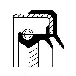 MİL CONTASI. DİFERANSİYEL — CORTECO 49394392 - CORTECO - OEM 0CS409400