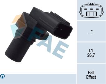 KRANK MIL SENSORU  ASTRA G COMBO CORSA C 1.7DTI 16V - SAGEMFRANS - OEM 6238153