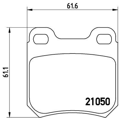 ARKA BALATA VECTRA B (95-00) OMEGA A (86-94) - SANGSIN - OEM 1605687