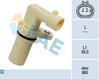 KRANK MIL SENSÖRÜ FIAT DOBLO 01> PUNTO 01>12 - FAE - OEM 46798352