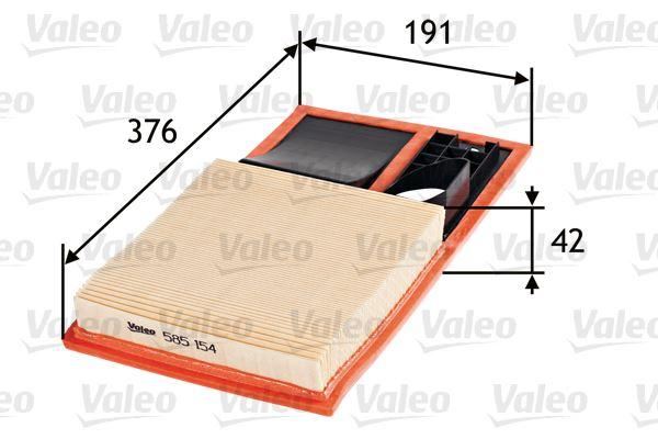 HAVA FİLTRESİ GOLF V-VI-CADDY III 1.4-POLO 1.4 16V 06>FABIA-OCTAVIA 1.4-IBIZA V 1.4-1.6 - VALEO - OEM 036129620H