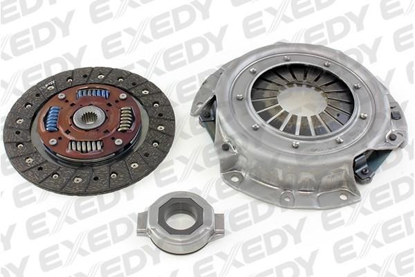 DEBRİYAJ SETİ (BASKI+DİSK+BİLYA) NISSAN PRIMERA 1.6L GA16 QG16 P11 P12 97-03 / ALMERA 1.5L QG15 N15 N16 00-> - EXEDY - OEM 302102F000