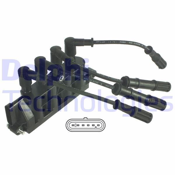 ATEŞLEME BOBİNİ FIAT 500 09> DOBLO 05> GRANDE PUNTO 07> LİNEA 07> PALIO 05> 1.4 - DELPHI - OEM 55200112