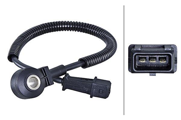 VURUNTU SENSÖRÜ FIAT EGEA 16>20 500X 14>20 1.6 (334AXE1A) (356HXE11) ( 12V SİYAH 2-KUTUPLU ) - HELLA - OEM 55223460