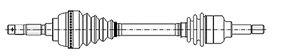 (x) AKS ÖN SOL ASTRA H-ZAFIRA B 1.8 (04-09) - CIFAM - OEM 13136382