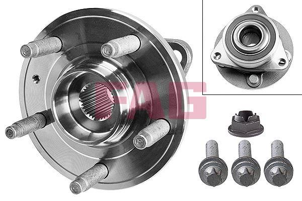 ÖN TEKER PORYASI (RULMANLI) CHEVROLET CRUZE (09-15)-ASTRA J (09-15) (276mm Disk) (J67) - FAG - OEM 13583478