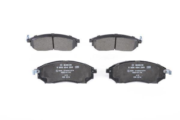 FREN BALATASI ÖN RENAULT KOLEOS 08> NISSAN NAVARA 2.5L YD25DDTi D40 4x2 4x4 10-> / PATHFINDER 2.5L YD25DDTi DCi R51 17MM - BOSCH - OEM 410603072R