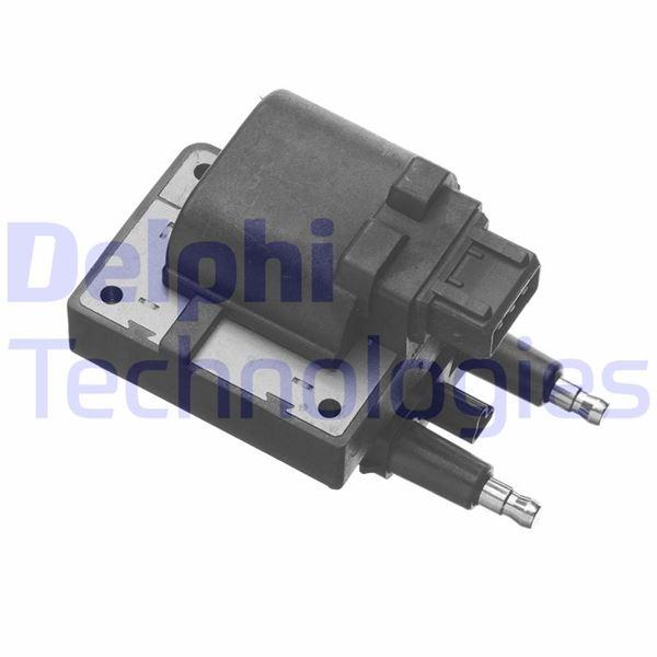 ATEŞLEME BOBİNİ (SİYAH SOKET) R21 LAGUNA-MEGANE SCENIC-SAFRANE II-VOLVO S40-V40 1.8 2.0 16V (N7Q) - DELPHI - OEM 7700863020
