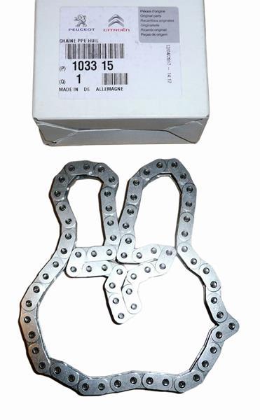 YAĞ POMPA ZİNCİRİ FORD-PEUGEOT-CİTROEN-FİAT 01> 2.0-2.2-2.4 TDCİ-HDİ (TRANSİT-BOXER-JUMPER-DUCATO) 74 BAKLA - PSA - OEM 3S7Q