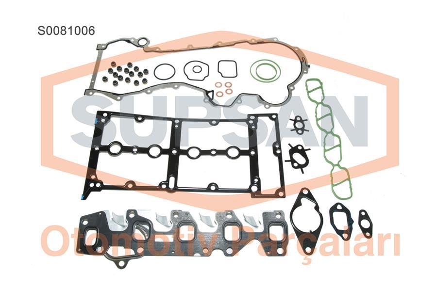 CONTA ÜST TAKIM FİAT DOBLO. PALİO. ALBEA. PUNTO 1.3 MULTİJET 16 V / 1.3 JTD 16V (ENG. 188 A 9.000) - SUPSAN - OEM 71744285
