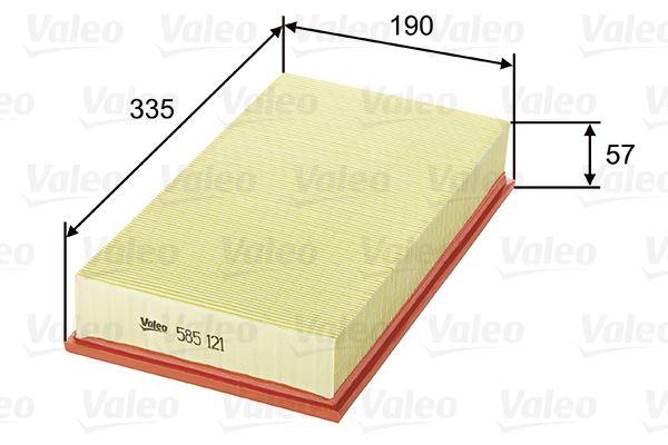 HAVA FILTRESI MERCEDES E-CLASS OM604 W210 S210 - VALEO - OEM A6040940504