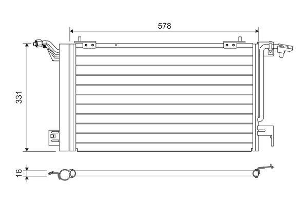 CONDENSER PARTNER 06.1996> — VALEO VAL-860034 - VALEO - OEM 6455V9