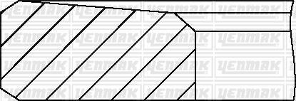 MOTOR SEGMANI (STD) 2.5 DI TC-TRANSİT - YENMAK - OEM 894F6148AA
