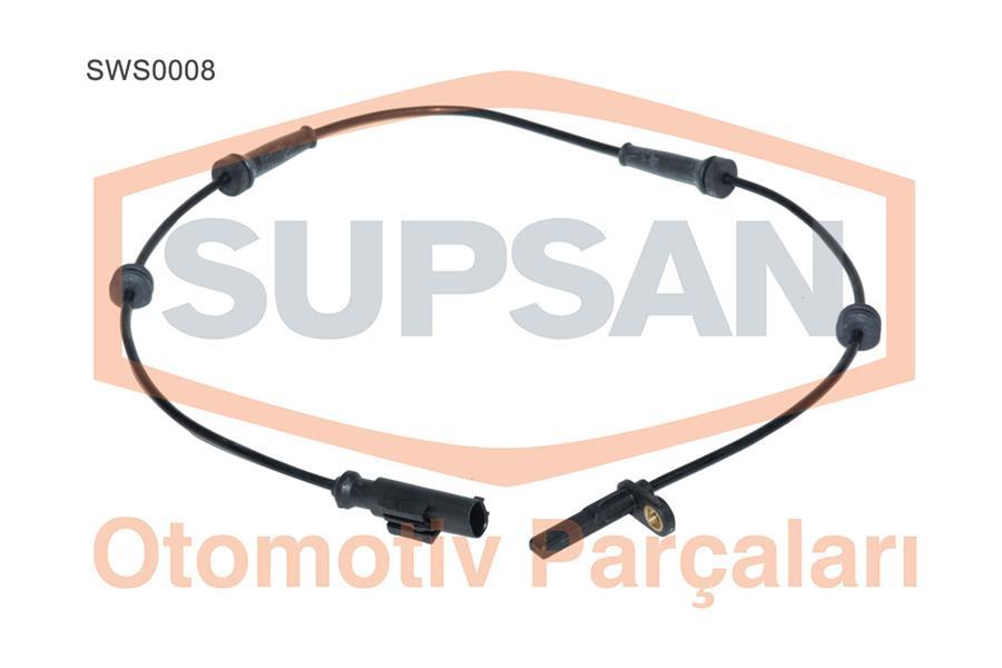 ABS SENSORU ARKA SOL FIORINO BIPPER NEMO - SUPSAN - OEM 51763165