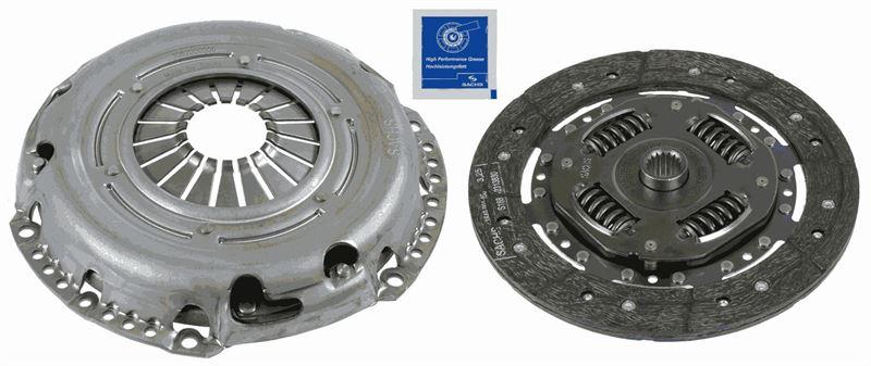 DEBRİYAJ SETİ (BASKI+DİSK) FOCUS II 1.8 (04-12) -CMAX 1.8 (04-07-10)> (Q7DA-QQDA-QQDB) - SACHS - OEM 3M517540H1D