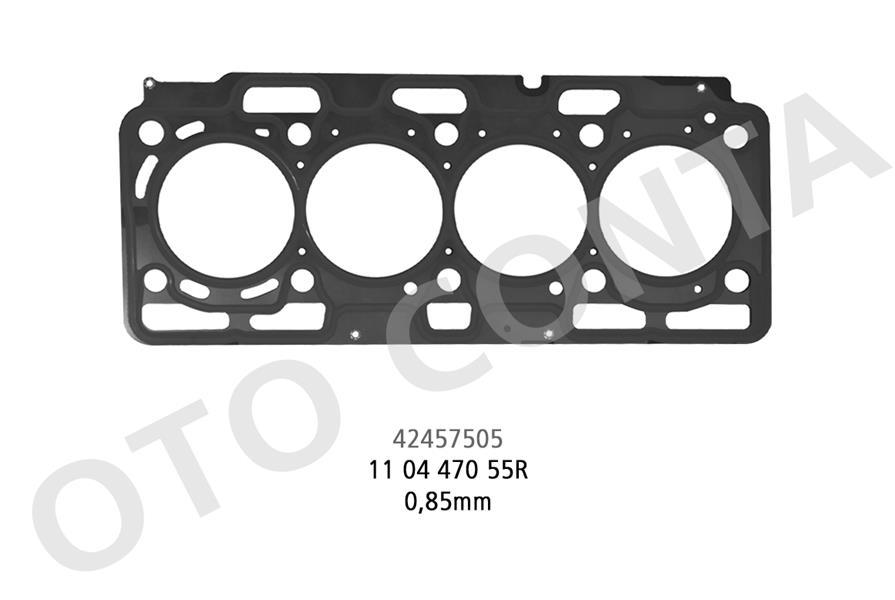 SILINDIR KAPAK CONTASI EURO K9K 5 CLIO III DUSTER KANGOO MEGANE III SCENIC III - OTOCONTA - OEM 110447055R