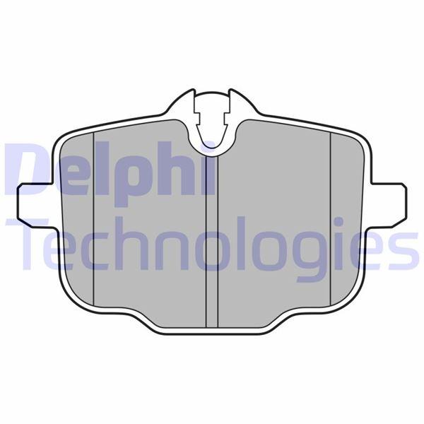 FREN BALATASI ARKA BMW G30 G38 G32 G11 G12 G16 G01 G02 G05 G06 G07 I20 - DELPHI - OEM 34216870552
