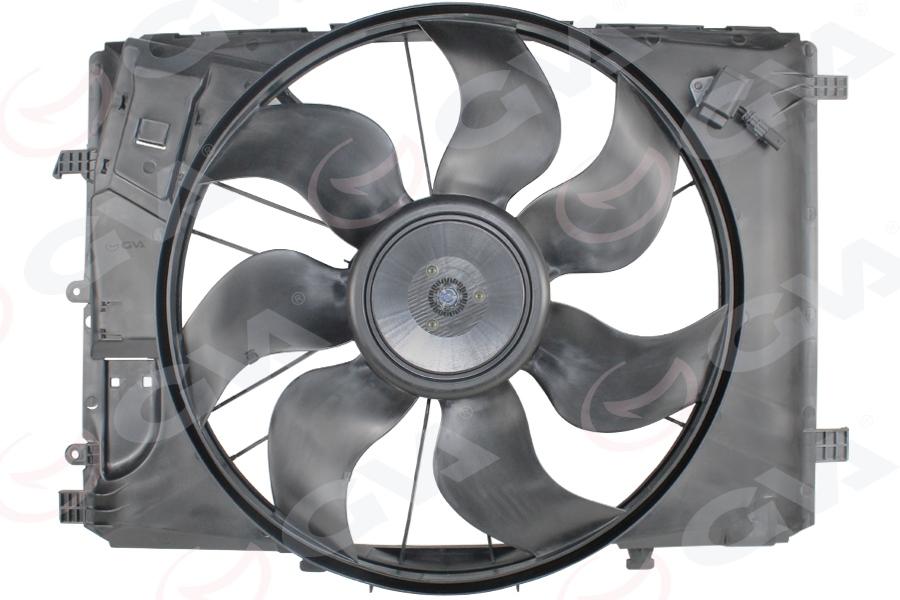 RADYATOR FANI KOMPLE MERCEDES W204 S204 C204 C218 X218 W212 S212 C207 A207 - GVA - OEM A2045000393