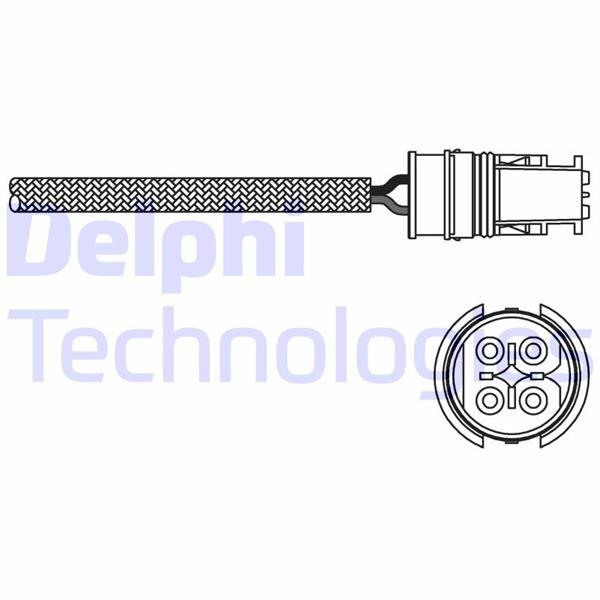 OKSİJEN SENSÖRÜ - MERCEDES SLK 200 09/96>08/05 - DELPHI