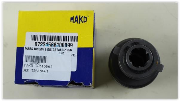 MARŞ DİŞLİSİ 9 DİŞ ÇATALSIZ 35NC-50NC YM TF - MAKO - OEM 72315661