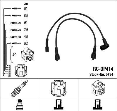 RC-OP414 ATEŞLEME KABLOSU - NGK