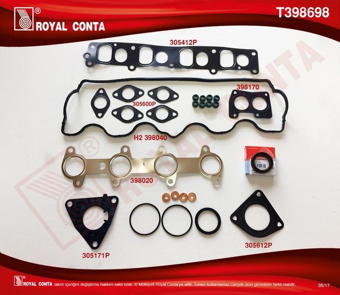 UST TAKIM CONTASI REINZ KECELI DOBLO PUNTO 1.9JTD - ROYAL - OEM 71716051