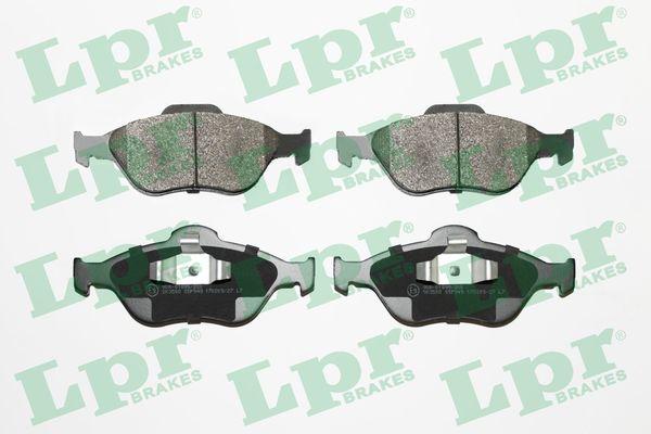 ÖN BALATA FIESTA 1.4TDCİ ABSLİ 00=> FUSION 02=> MAZDA 121 96=> MAZDA 2 03> - LPR - OEM TAMT2K021FSTL