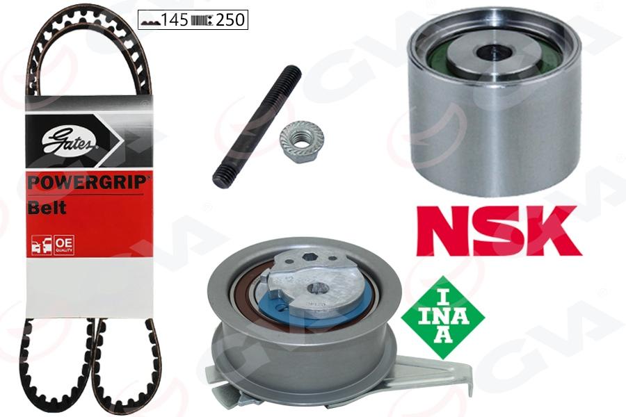 EKSANTRİK GERGİ KİTİ POLO-FABIA 14>IBIZA IV 15>A1 14>(CUSA-CUSB-CYZA-CYZB) - GVA - OEM 04L109119D