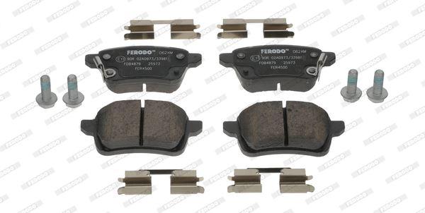ARKA FREN BALATASI OPEL CORSA E 14>19 ADAM 14 - FERODO - OEM 95517078