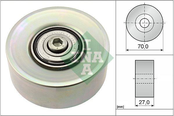 KAYIS GERGI RULMANI BMW M47 M57 E46 E60 E61 E63 E64 E65 E66 E83 E53 - INA - OEM 11287799464