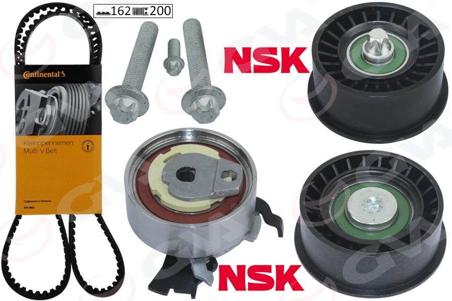 EKSANTRİK GERGİ KİTİ (162x200 ASTRA G-CORSA C-VECTRA C-MERIVA A-ZAFIRA A 1.4-1.6-1.8 16V Z16XE-Z14XE - GVA - OEM 95518060