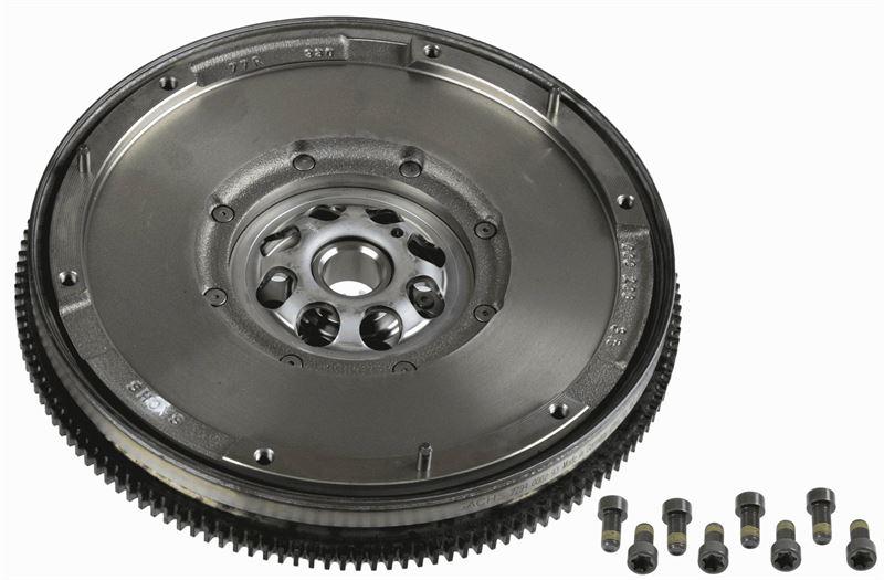 DEBRİYAJ VOLANI SSANGYONG KORANDO 2.9TD 98> MUSSO SPORTS 2.9D 04> REXTON 2.7Xdi-2.9TD 02> (240mm) - SACHS - OEM 6650301105