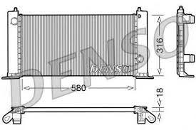 RADİATOR. ENGİNE COOLİNG FIAT STILO (01-08) — DENSO DRM09120 - DENSO - OEM 46799894