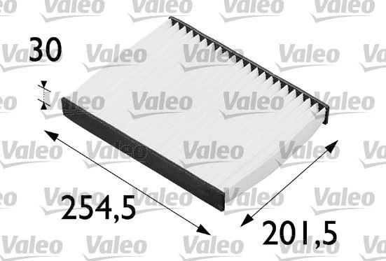 POLEN FİLTRESİ CITROEN XSARA PİCASSO 2.0İ 16V 136HP (03-10) - VALEO - OEM 6447.FF