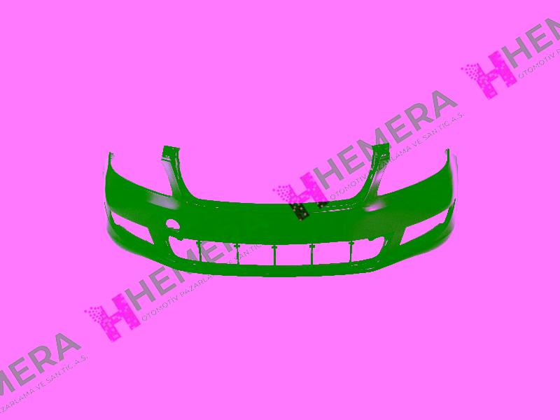 TAMPON ÖN FAR YIKAMALI ASTARSIZ SKODA FABIA 2010> - ISAM - OEM 5J0807221D