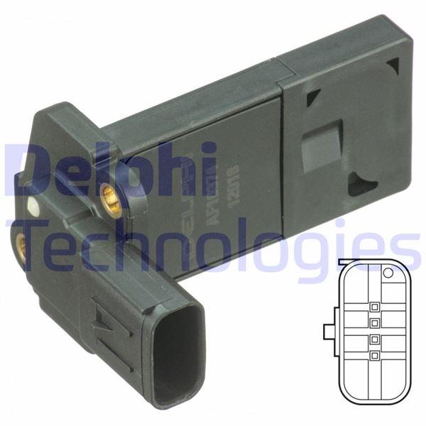 HAVA KUTLE OLCER FOCUS III 11> 17 2.0 DTCI BERLINGO-C3-C4-C5-C-ELYSEE-SCUDO-2008-206+207-308 CONNECT 14> 1.6 TDCI FOCUS II-C MAX 1.6TDCI-2.0 TDCI 03-> MONDEO IV-S MAX-GALAXY-KUGA 2.0TDCI - 2.2TD VOLVO - DELPHI - OEM 9683282980