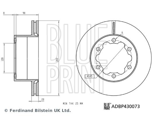FREN DİSKİ CRAFTER II (SY).CRAFTER II (SZ).CRAFTER II 4MOTİON (SY).CRAFTER II 4MOTİON (SZ).GRAND CAL - BLUEPRINT - OEM 2N0615601A