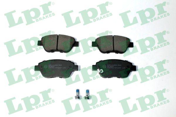 ÖN BALATA CORSA D (KÜÇÜK TİP) 1.0-1.2-1.3 CDTI-1.4 06> ADAM 14> DOBLO 03> PANDA 04> - LPR - OEM 1605226