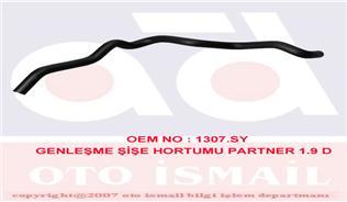 YEDEK SU DEPOSU (GENLEŞME ŞİSE) HORTUMU PEUGEOT PARTNER II-CITROEN BERLINGO-XSARA 1.4-1.9 D-2.0 HDI - GB - OEM 1307.SY