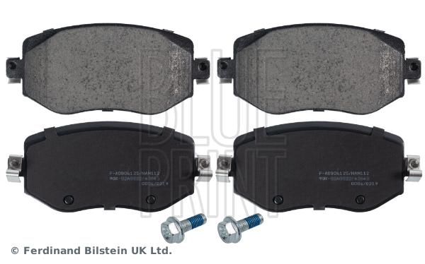 ÖN FREN BALATASI RENAULT MEGANE IV 15> (TÜM MOTOR TİPLERİ) G:129MM Y:58,4 MM K:18MM - BLUEPRINT - OEM 410603407R