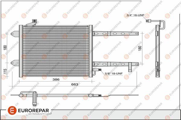 E:KLİ KONDENSE EUROREPAR — EUROREPAR 1609635180 - EUROREPAR - OEM 1609635180