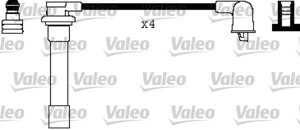 BUJİ KABLOSU HONDA CIVIC 1,4L D14 (yerli-japon) 96-01 / 1,6L D16Y4 (yerli civic) 16v 96-01 / ACCORD 2,0L F20B (CH kasa) 99-01 - VALEO - OEM 32722P01000