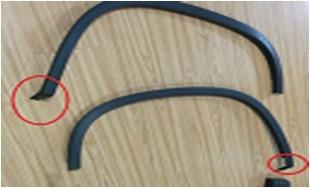 CAMURLUK AGZI (DODIK) ARKA SAG TIGUAN 12>18 - GKL - OEM 5N0854820