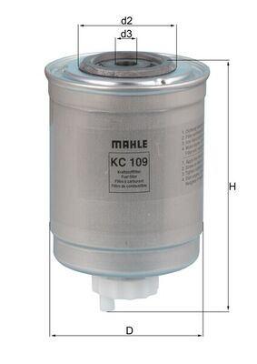 MAZOT FILTRESI TRANSIT TURBO T12 T15 2.5TD 97>01 - MAHLE - OEM 97FF9176AC