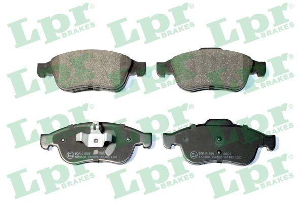 ÖN FREN BALATASI MEGANE III 09> SCENIC III 09>FLUENCE 10>DUSTER 10> LODGY 12> CAPTUR I 13>1.5 DCI 1.6 16V - LPR - OEM 410A12582R