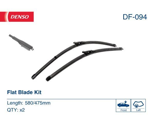 FLAT WIPERBLADE OE KIT 580/475 - DENSO - OEM C2Z2268
