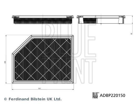 HAVA FİLTRESİ RANGER IV (22) 4X4 - BLUEPRINT - OEM 2564231